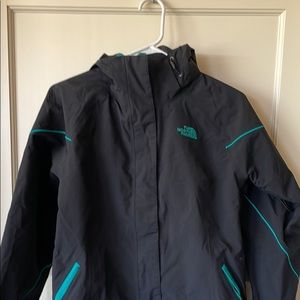 The North Face hooded shell jacket S